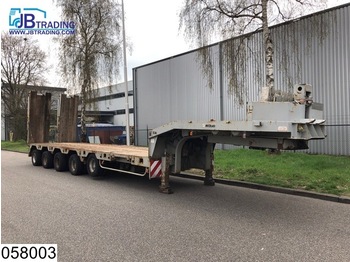 Nicolas Lowbed 79500 KG, B 2,48 mtr + 2 x 0,36 mtr - Semi-trailer low bed
