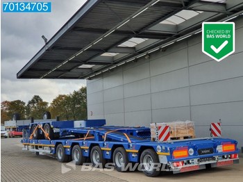 SCHEUERLE Euro Axle 2+5 More axles Hydr. Neck 650 cm Extendable 7x Steeraxle Hydr. Ramps - Semi-trailer low bed