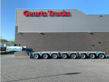 Scheuerle 8 AXEL MODULE TRAILER WITH GOOSNECK AND POWERPAC  - Semi-trailer low bed