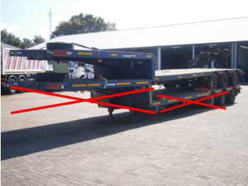 Traylona 3-axle lowbed trailer 35000 KG - Semi-trailer low bed