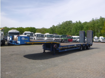 Verem 3-axle semi-lowbed trailer 39 t / 9.1 m + ramps - Semi-trailer low bed