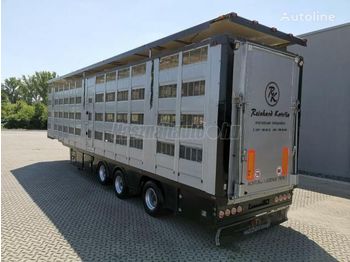 PEZZAIOLI Menke Janzen 4 em - Semi-trailer pengangkut hewan