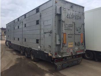 PEZZAIOLI SBA32 - Semi-trailer pengangkut hewan