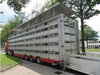 Pezzaioli SBA 31 G - Semi-trailer pengangkut hewan