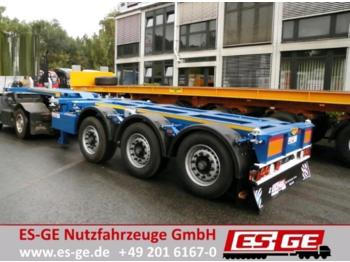 ES-GE 3-Achs-Containerchassis  - Semi-trailer pengangkut mobil