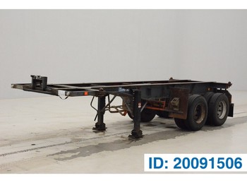 Flandria 20 ft skelet - Semi-trailer pengangkut mobil
