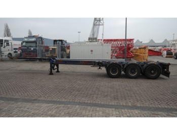 Kromhout 3 AXLE CONTAINER TRAILER - Semi-trailer pengangkut mobil