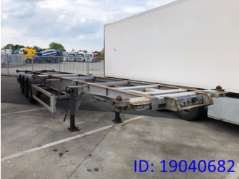 Trouillet Plateau 2 x 20 ft / 1 x 40 ft - Semi-trailer pengangkut mobil