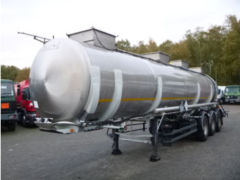 BSLT Chemical tank inox 27.8 m3 / 1 comp + pump - Semi-trailer tangki