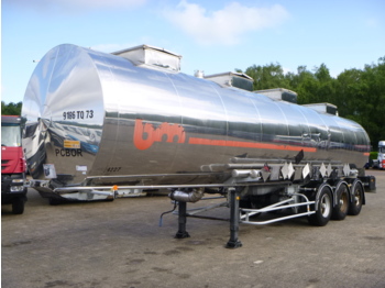 BSLT Chemical tank inox 33.6 m3 / 4 comp - Semi-trailer tangki