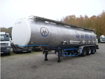 BSLT Chemical tank inox 34 m3 / 4 comp - Semi-trailer tangki