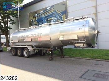 Burg Chemie 31000 Liter, 4 Compartments, Steel suspension, Isolated, 4 Bar - Semi-trailer tangki