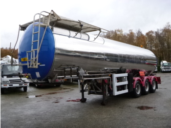 Clayton Bitumen tank inox 33 m3 / 1 comp + compressor - Semi-trailer tangki
