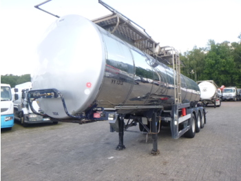 Clayton Food tank inox 23.5 m3 / 1 comp - Semi-trailer tangki