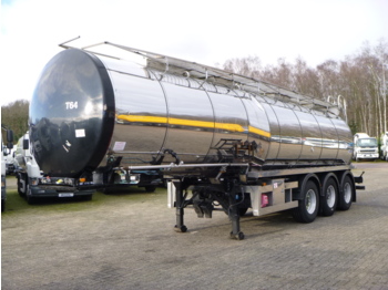 Clayton Heavy oil / bitumen tank inox 30 m3 / 1 comp + pump - Semi-trailer tangki