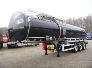 Crossland Bitumen tank inox 33.4 m3 + heating / ADR/GGVS - Semi-trailer tangki