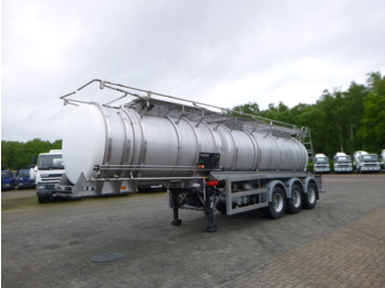 Crossland Chemical tank inox 22.5 m3 / 1 comp / ADR 08/2019 - Semi-trailer tangki