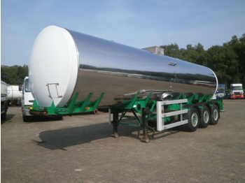 Crossland Food tank inox 30 m3 / 1 comp - Semi-trailer tangki