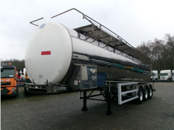 Crossland Food tank inox 35 m3 / 1 comp + pump - Semi-trailer tangki