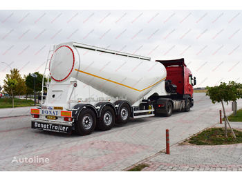 DONAT Dry Bulk Cement Semitrailer - Semi-trailer tangki