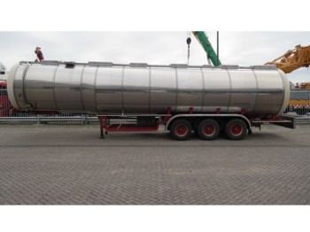 Dijkstra DRVOC 18-28/12-27 55.000L TANKTRAILER FOR FOODSTUFF ONLY - Semi-trailer tangki