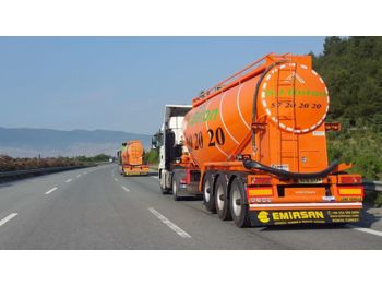EMIRSAN Customized Cement Tanker Direct from Factory - Semi-trailer tangki