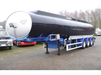 GRW Fuel / heavy oil tank alu 45 m3 / 1 comp + pump - Semi-trailer tangki