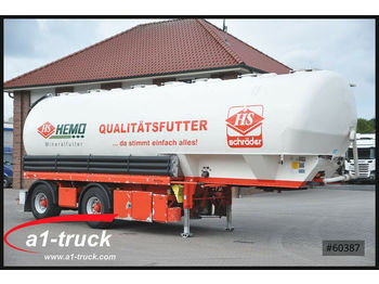 Heitling - Siloauflieger,7 Kammern,48m³, Futter,  - Semi-trailer tangki