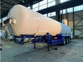 KLAESER GAS, Cryogenic, Oxygen, Argon, Nitrogen Gastank - Semi-trailer tangki