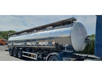 Klaeser, Chemietank 32000 L, Heizung  - Semi-trailer tangki