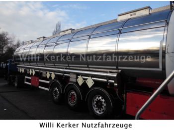Klaeser V4A Chemieauflieger 55 cbm   7491  - Semi-trailer tangki