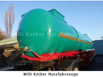 Lag ALU Chemieauflieger 1 Ka 33.000 Liter 7489  - Semi-trailer tangki