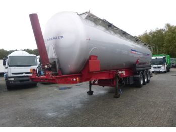 Metalair Filliat Powder tank alu 58 m3 (tipping) - Semi-trailer tangki