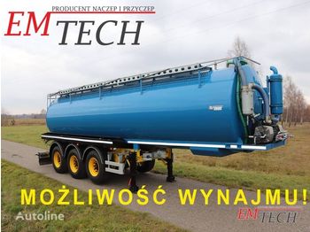  New EMTECH Naczepa Asenizacyjna 3 osiowa - Semi-trailer tangki