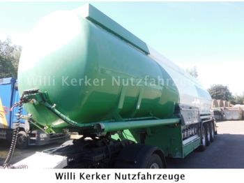 ROHR  Mineralölauflieger 41,8m³ AI Pumpe Zähler  7551  - Semi-trailer tangki