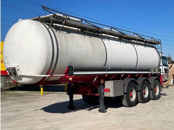 VOCOL Chemie gummiert für ätzende Säure 22.500L  - Semi-trailer tangki