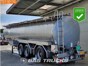 Vocol 35.000 Ltr. Stainless steel + Pump Wassertank RVS INOX - Semi-trailer tangki