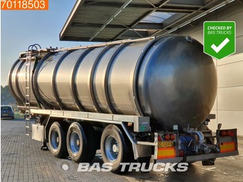 Vocol Stainless Steel 38.000 Ltr. Pump Gülle Mest Wasser - Semi-trailer tangki