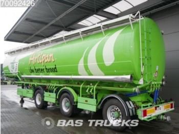 WELGRO 28 Ton / 9 / 2x Lenkachse 91 WSL 40-27 - Semi-trailer tangki