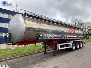 klaeser Chemie 30000 Liter, 3 Compartments, Steel suspension - Semi-trailer tangki