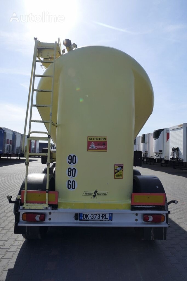 Semi-trailer tangki untuk pengangkutan semen Spitzer 39 000 L / SILOS / CEMENTONACZEPA DO MATERIAŁÓW SYPKICH / 2007 Y: gambar 6