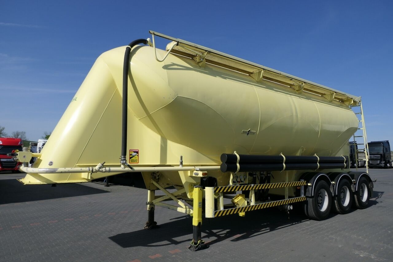 Semi-trailer tangki untuk pengangkutan semen Spitzer 39 000 L / SILOS / CEMENTONACZEPA DO MATERIAŁÓW SYPKICH / 2007 Y: gambar 2