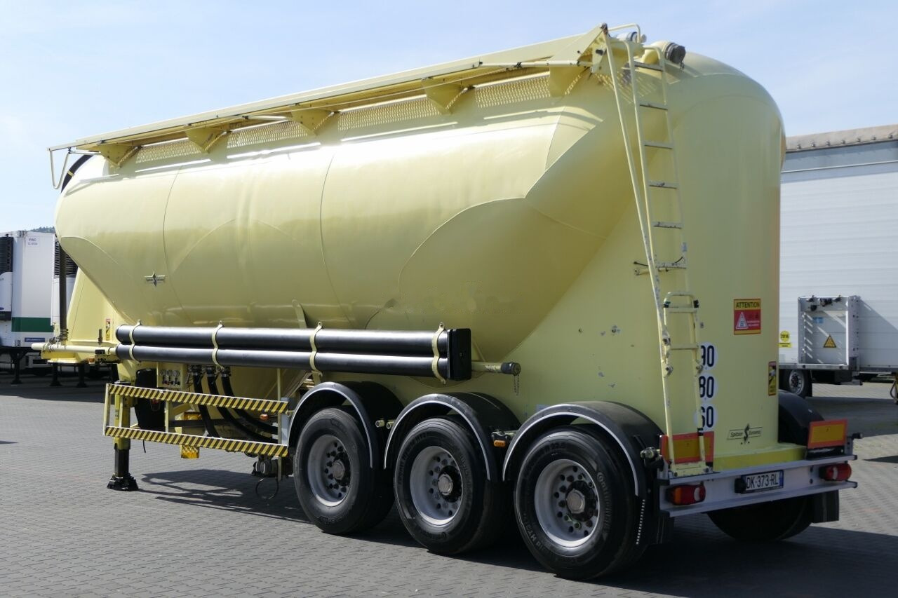 Semi-trailer tangki untuk pengangkutan semen Spitzer 39 000 L / SILOS / CEMENTONACZEPA DO MATERIAŁÓW SYPKICH / 2007 Y: gambar 5