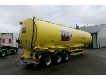 Semi-trailer tangki untuk pengangkutan makanan Spitzer Powder tank alu 56 m3 / 1 comp (food grade): gambar 4