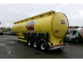 Semi-trailer tangki untuk pengangkutan makanan Spitzer Powder tank alu 56 m3 / 1 comp (food grade): gambar 3