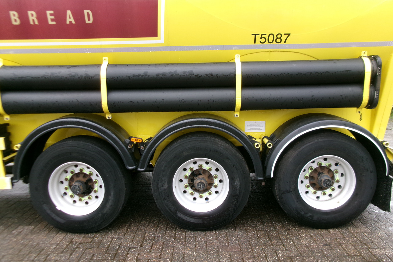 Semi-trailer tangki untuk pengangkutan makanan Spitzer Powder tank alu 56 m3 / 1 comp (food grade): gambar 38