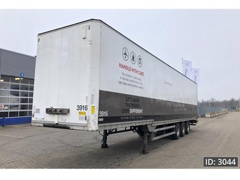 Semi-trailer kotak tertutup Talson F1227 // Garment trailer // MOT 19-09-2021 // Perfect condition: gambar 1