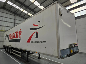 Semi-trailer kotak tertutup Van Hool 3B0047 / DHOLLANDIA 3000kg: gambar 3