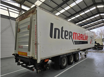 Semi-trailer kotak tertutup Van Hool 3B0047 / DHOLLANDIA 3000kg: gambar 5