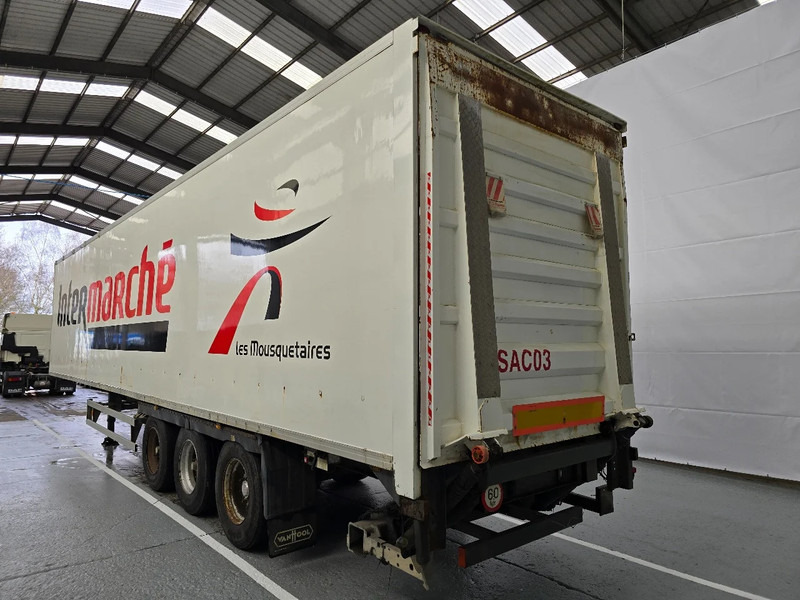 Semi-trailer kotak tertutup Van Hool 3B0047 / DHOLLANDIA 3000kg: gambar 7
